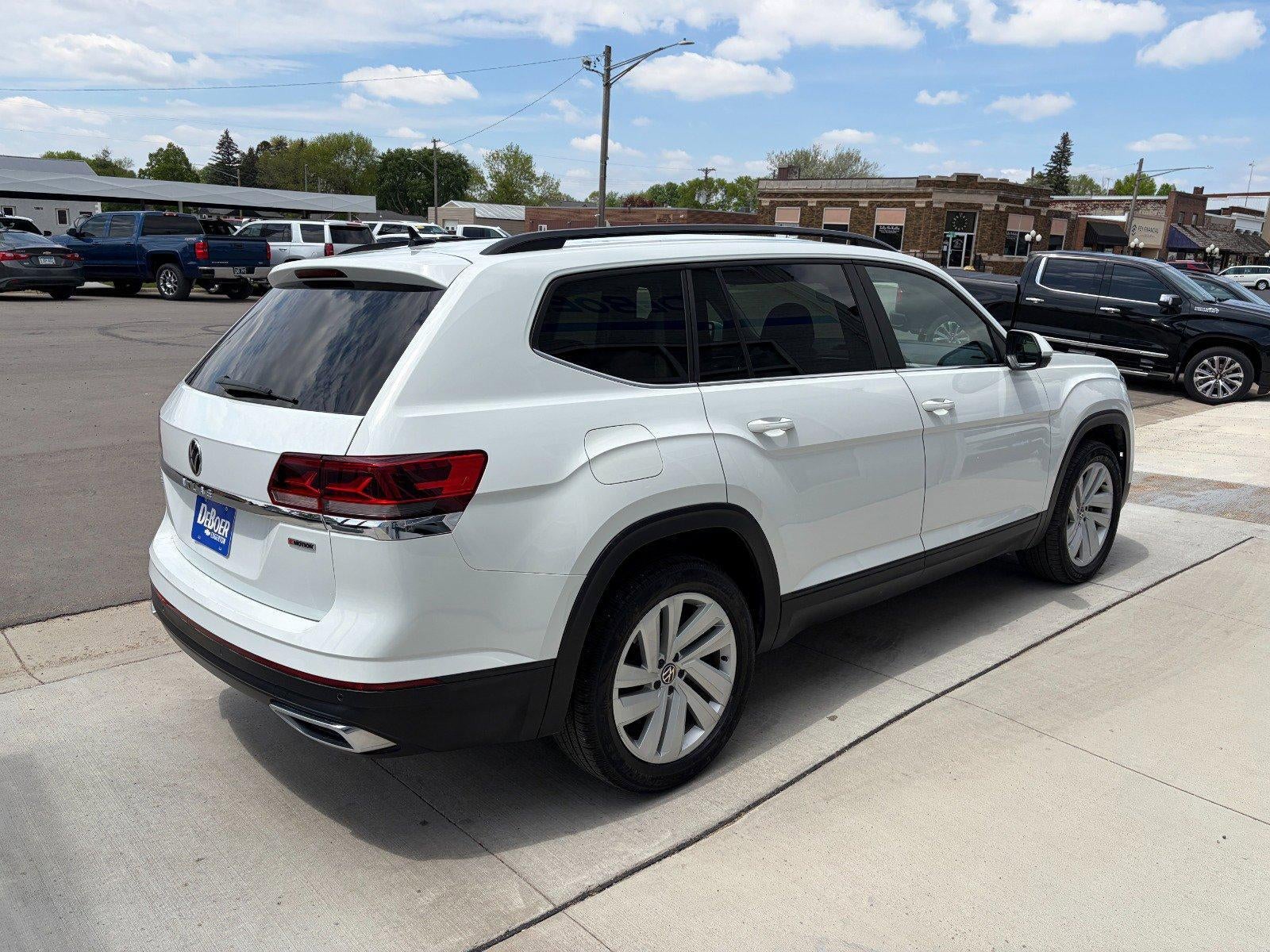 2021 Volkswagen Atlas 3.6L V6 SE w Technology, AWD, Heated Front Seats, Adaptive Cruise Control, Remote Start