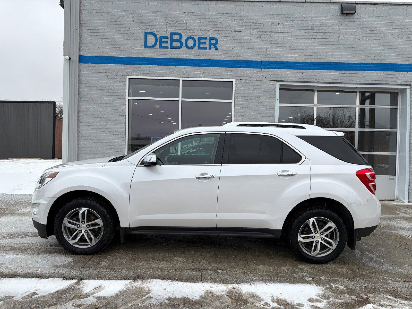 Used 2017 Chevrolet Equinox Premier with VIN 2GNALDEKXH1546101 for sale in Edgerton, Minnesota