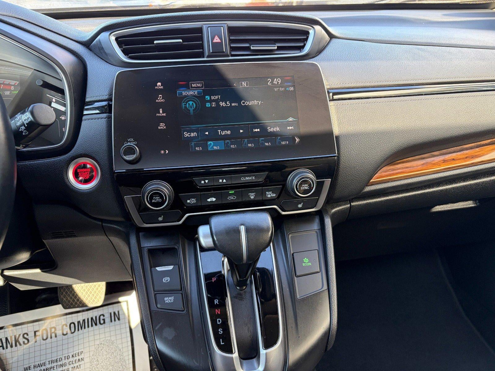 2018 Honda CR-V EX-L, 1.5L Turbo, Heated Front Seats, Back-up Camera, Apple CarPlay/ Android Auto