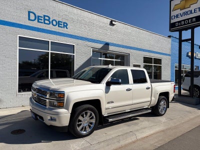2015 Chevrolet Silverado 1500 High Country Premium Pkg, Driver Alert Pkg, Sunroof, Heated Steering Wheel, BOSE Audio