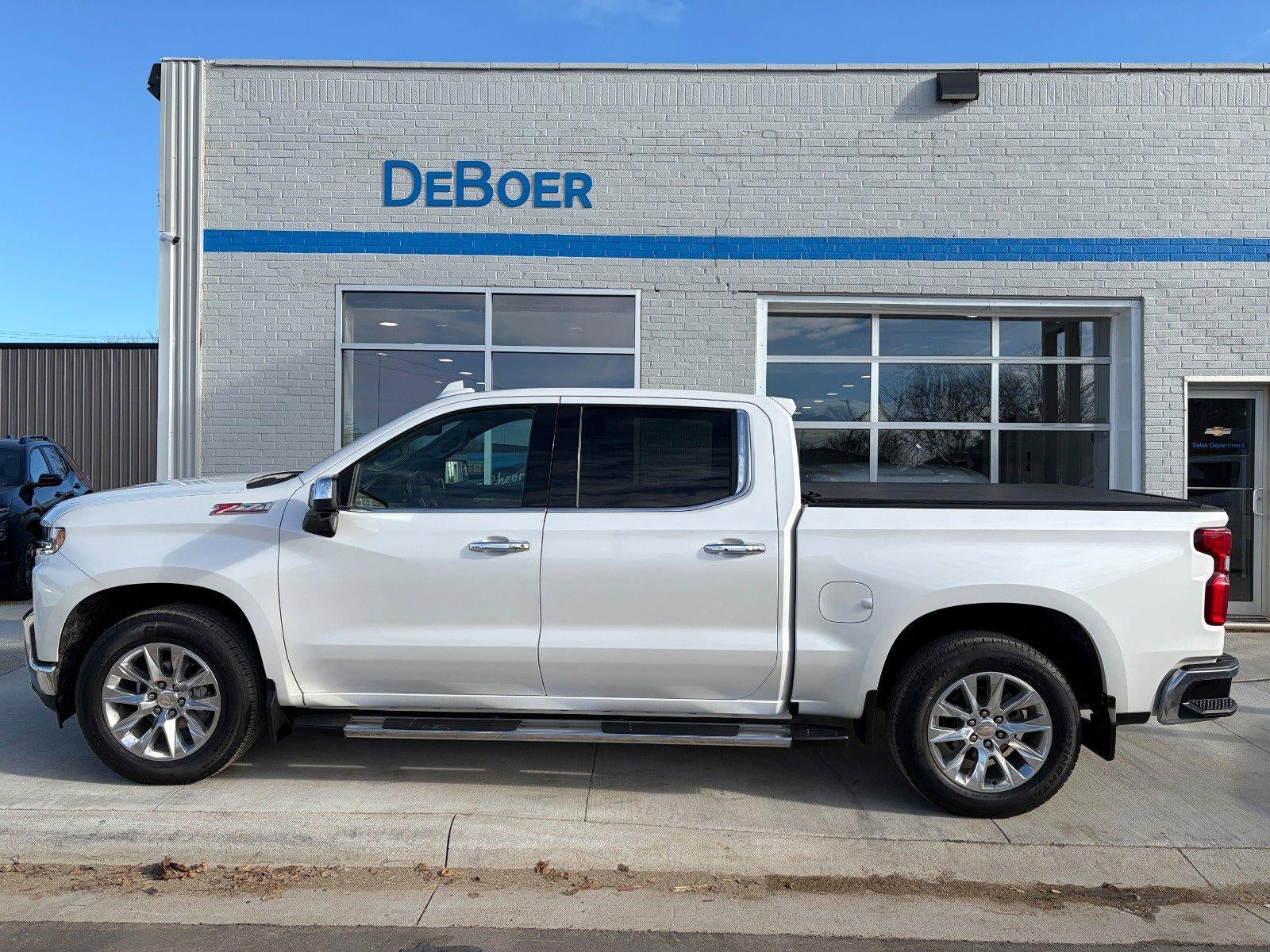 Used 2021 Chevrolet Silverado 1500 LTZ with VIN 3GCUYGED5MG137242 for sale in Edgerton, Minnesota