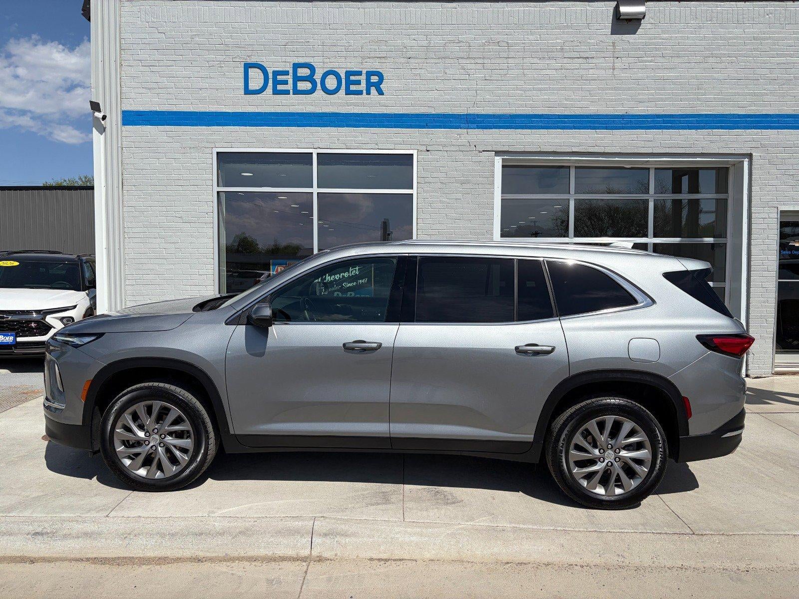 2025 Buick Enclave Preferred, Heated Steering Wheel & Front Seats, Surround Vision, Adaptive Cruise, Dual Power Seats