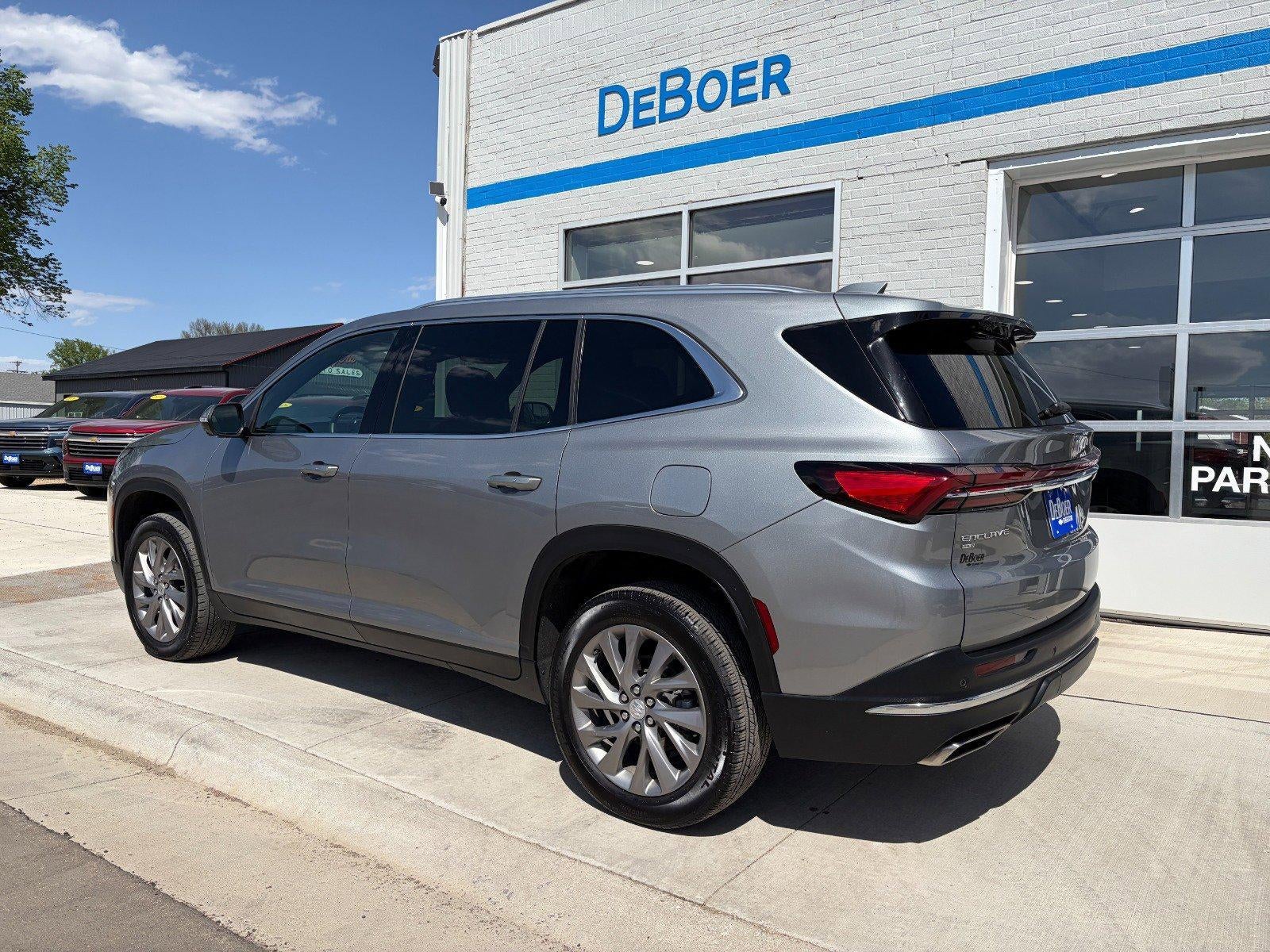 2025 Buick Enclave Preferred, Heated Steering Wheel & Front Seats, Surround Vision, Adaptive Cruise, Dual Power Seats