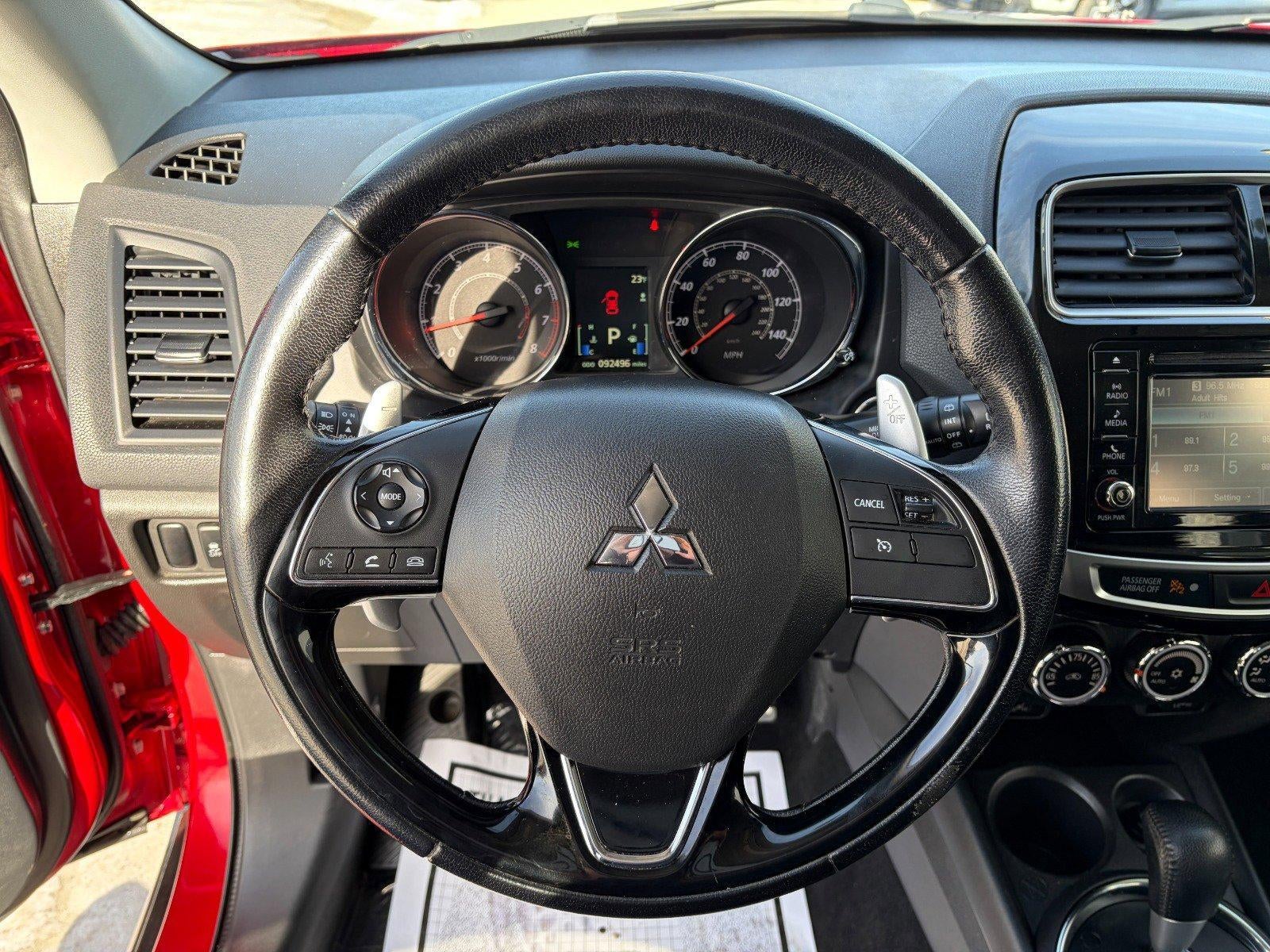 2016 Mitsubishi Outlander Sport SEL, 4WD, Chrome Pkg, Heated Seats, Touch Screen w/ Rearview Camera