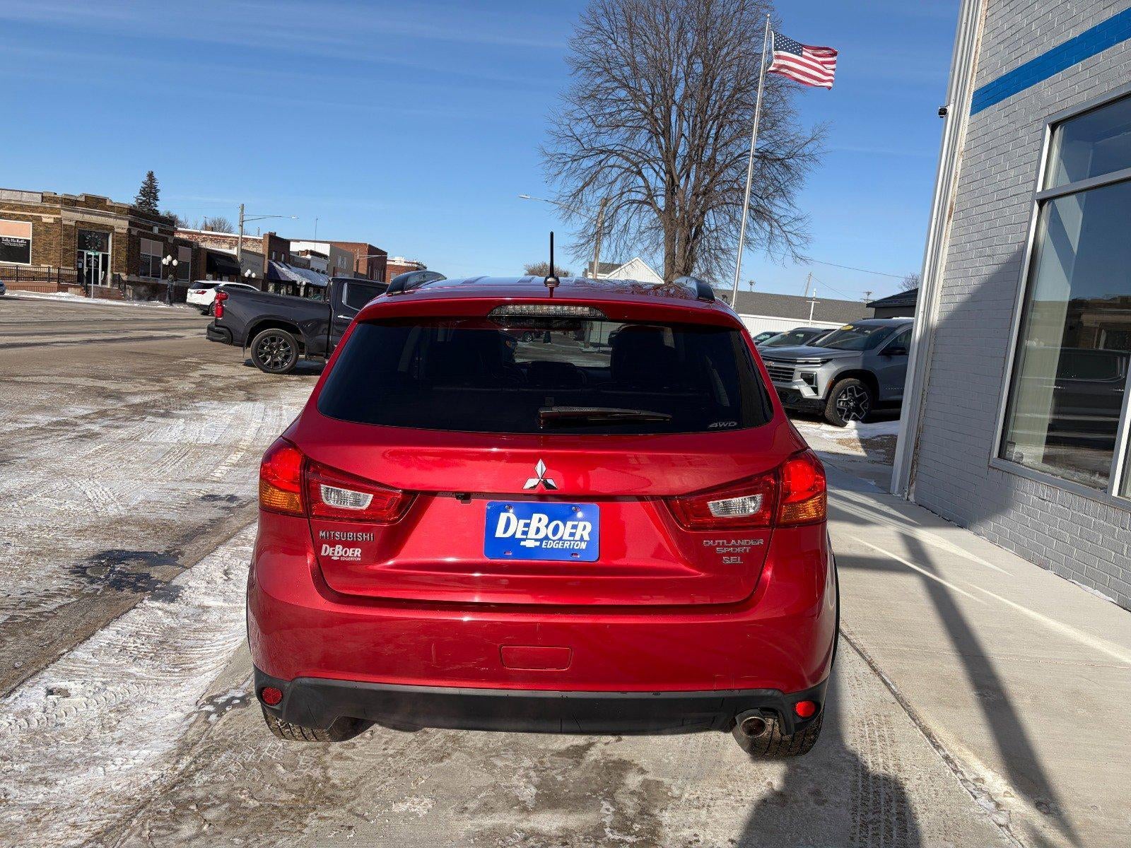 2016 Mitsubishi Outlander Sport SEL, 4WD, Chrome Pkg, Heated Seats, Touch Screen w/ Rearview Camera